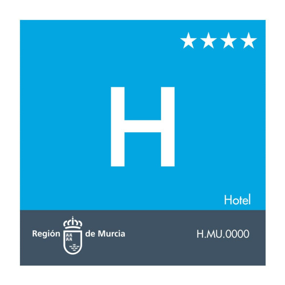 Placa vivienda de uso turístico Región de Murcia (VUT)