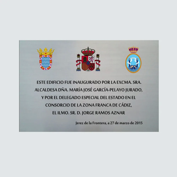 Placa de acero con impresión directa a color | Desde 24 €