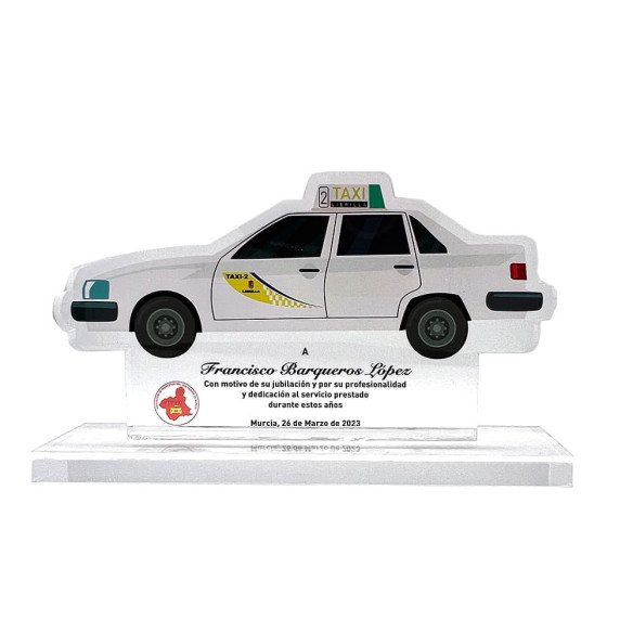 Trofeo de metacrilato personalizado 15 mm | A4 y A5
