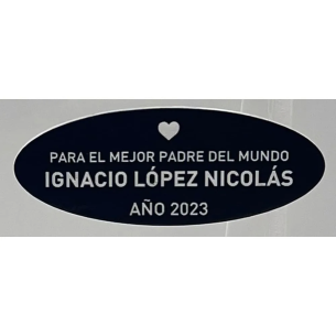 Placa de buzón con forma personalizada | Desde 5 €