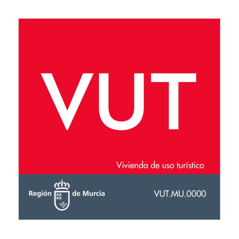 Placa vivienda de uso turístico Región de Murcia (VUT)